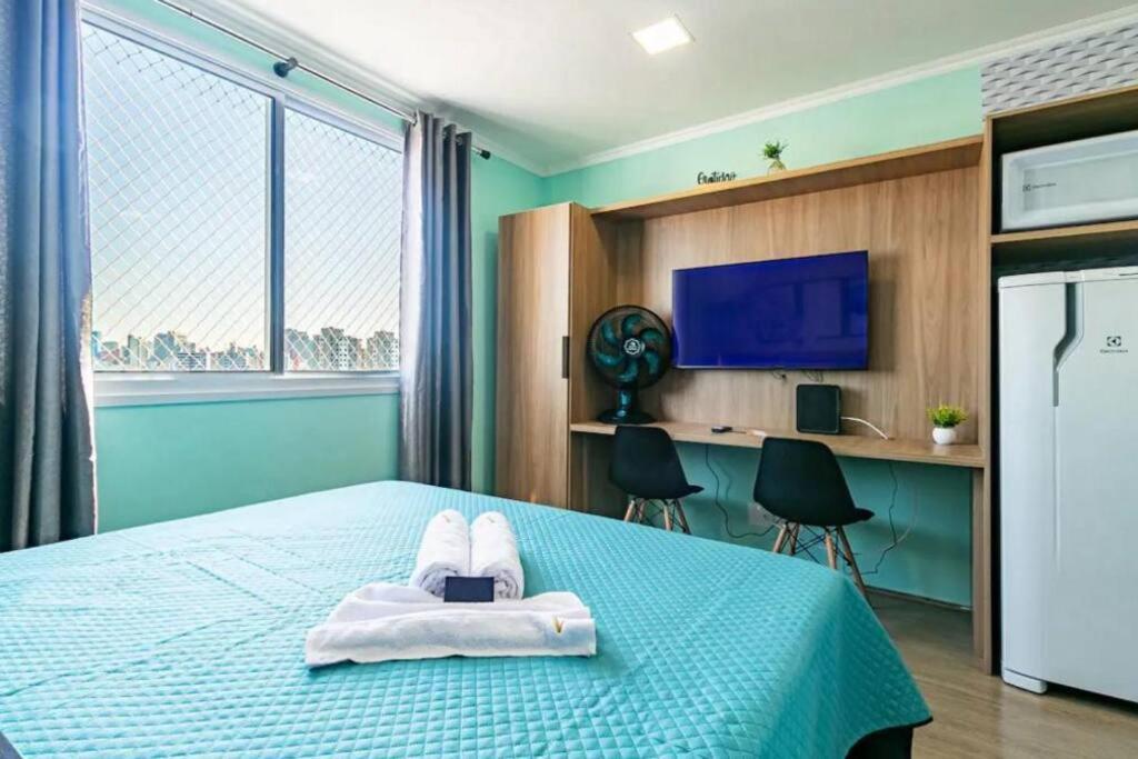 Novo Studio Zafira Metro Bras C/ Piscina 상파울루 외부 사진