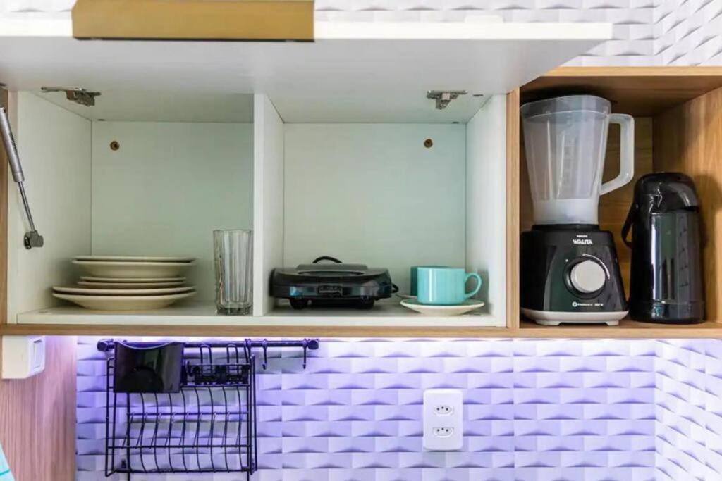 Novo Studio Zafira Metro Bras C/ Piscina 상파울루 외부 사진