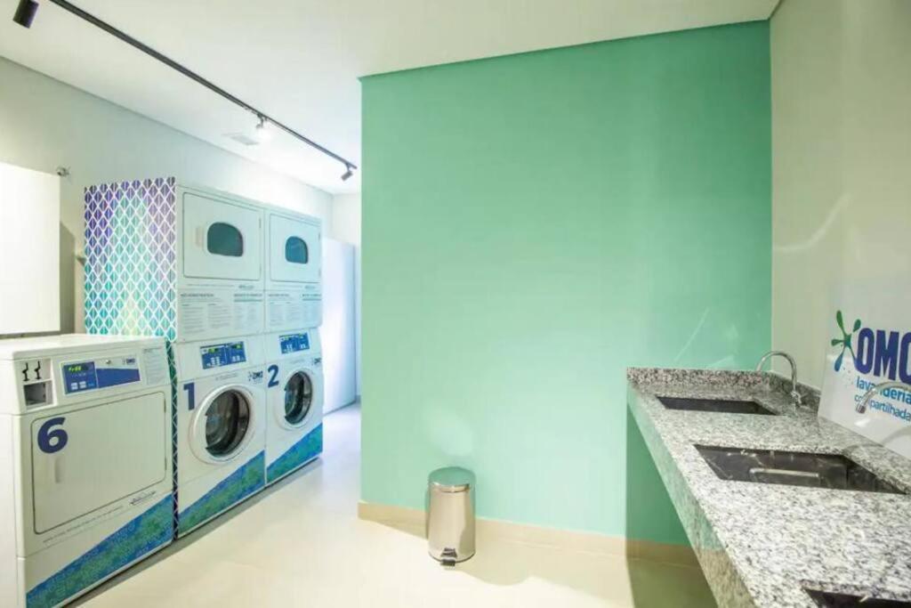 Novo Studio Zafira Metro Bras C/ Piscina 상파울루 외부 사진